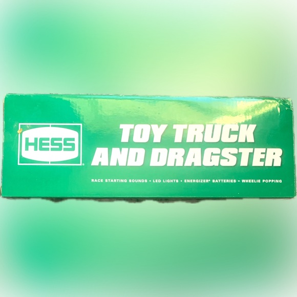 2016 HESS Traditional Christmas Toy Truck And Dragster NIB Never Played With - Picture 7 of 7